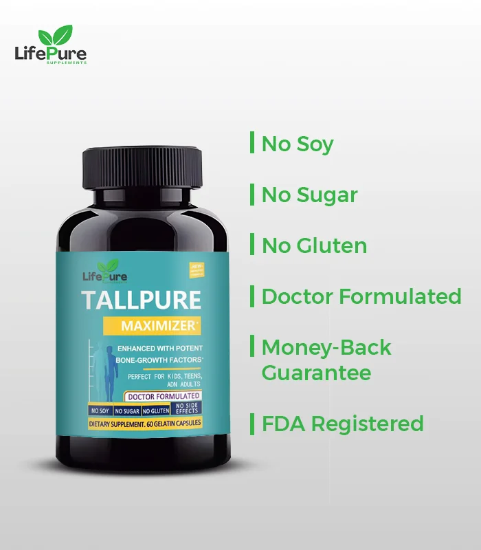 TallPure Maximizer - 60 Gelatin Capsules - Image 6